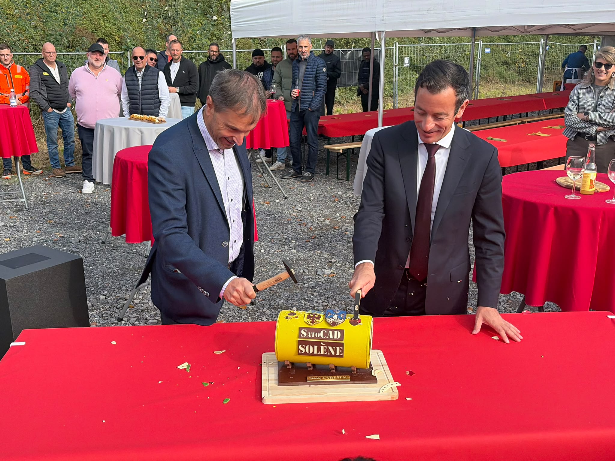 Chauffage à distance : Le tunnel sous le Rhône est désormais percé